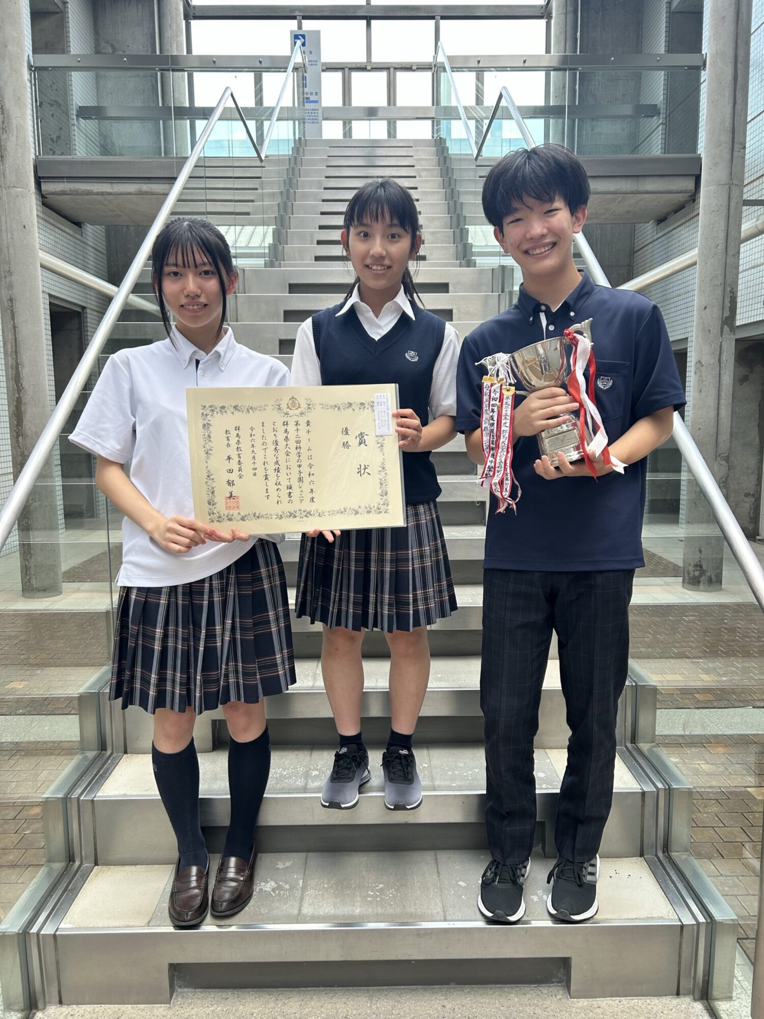 科学の甲子園ジュニア群馬県大会 優勝おめでとう! 東京農業大学第二高等学校 中等部